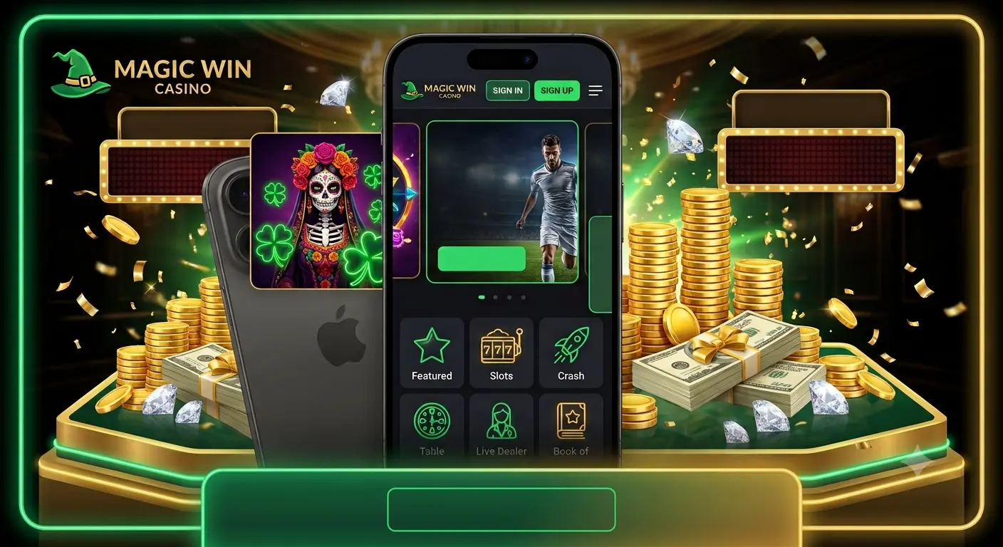 Magic Win Casino app for Android and iOS